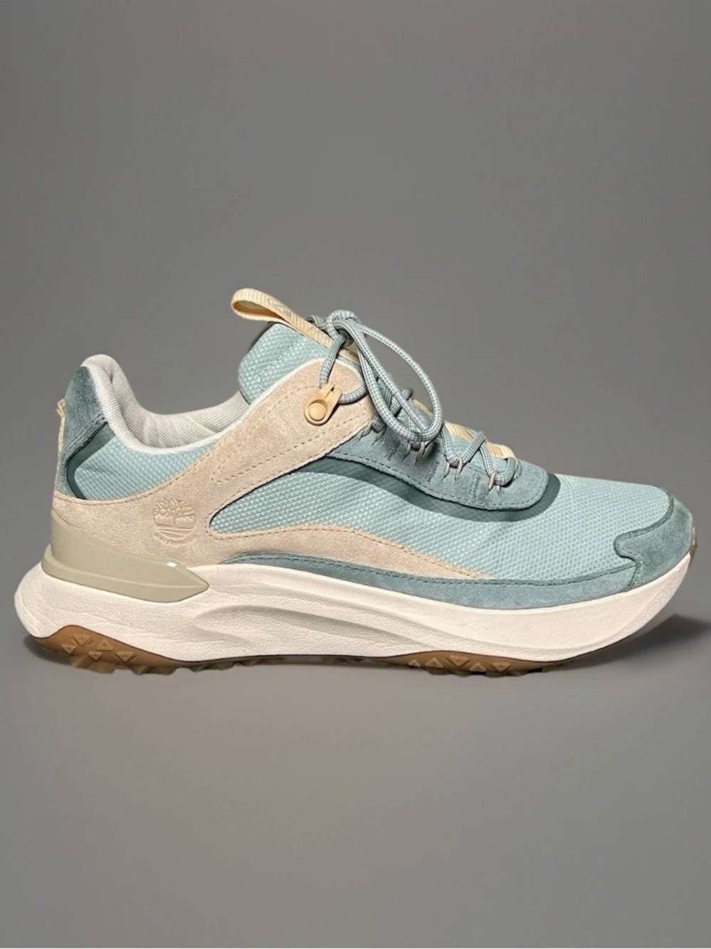 Timberland Motion Access Waterproof Women's Trail Sneakers Green/Tan Size 10